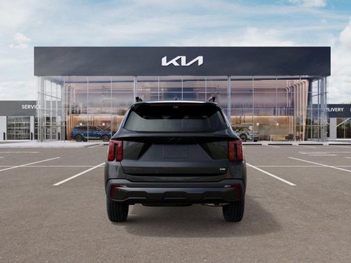 Gray 2026 Kia Sorento Hybrid X-LINE SX PRESTIGE