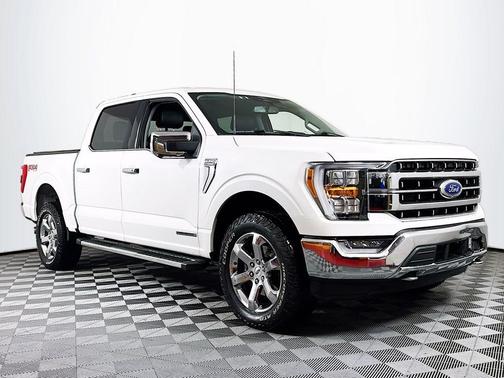 White Metallic 2023 Ford F-150 LARIAT-FX4 OFF-ROAD PACKAGE