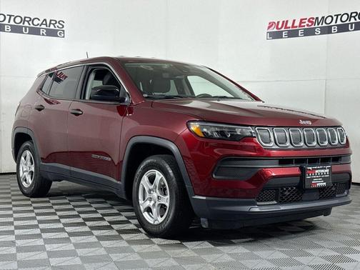 Velvet Red 2022 Jeep Compass Sport