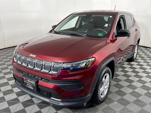 Velvet Red 2022 Jeep Compass Sport