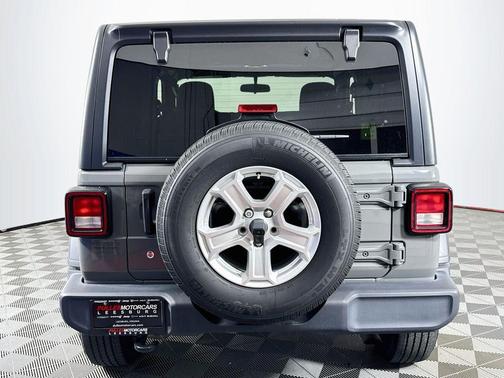 Gray 2019 Jeep Wrangler Sport