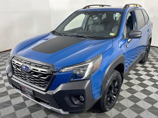 Blue 2022 Subaru Forester Base