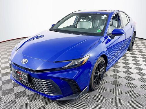 Blue 2025 Toyota Camry SE