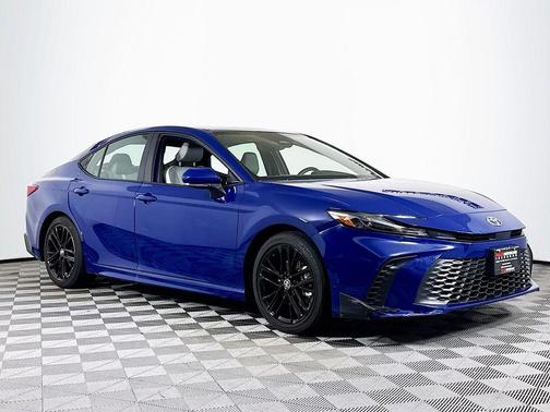 Blue 2025 Toyota Camry SE