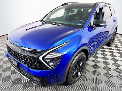 Sapphire Blue 2025 Kia Sportage X-Pro Prestige