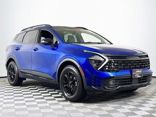Sapphire Blue 2025 Kia Sportage X-Pro Prestige