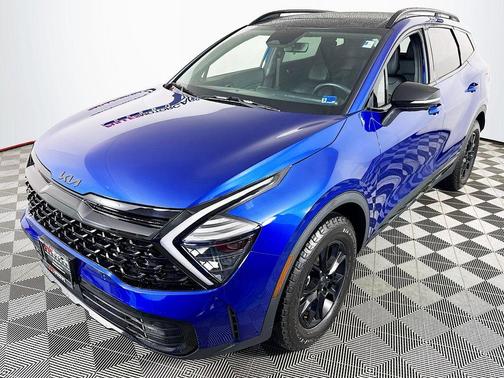 Sapphire Blue 2025 Kia Sportage X-Pro Prestige