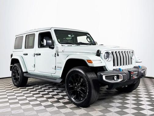 Gray 2023 Jeep Wrangler 4xe Sahara