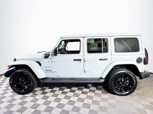 Gray 2023 Jeep Wrangler 4xe Sahara