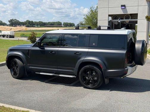 Santorini Black Metallic 2023 Land Rover Defender 130 S