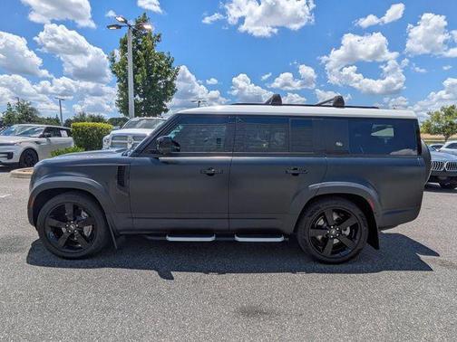Santorini Black Metallic 2023 Land Rover Defender 130 S