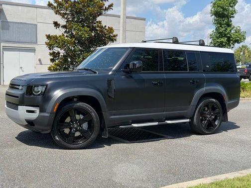 Santorini Black Metallic 2023 Land Rover Defender 130 S