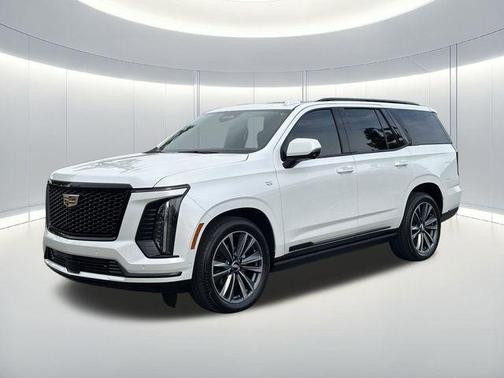 Crystal White Tricoat 2025 Cadillac Escalade Sport