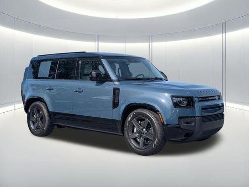 Tasman Blue Metallic 2026 Land Rover Defender P400 X-Dynamic SE