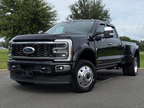 Agate Black Metallic 2024 Ford F-450 Platinum