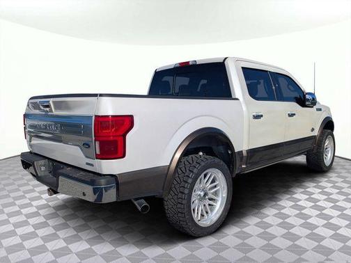 White Platinum Metallic Tri-Coat 2019 Ford F-150 King Ranch