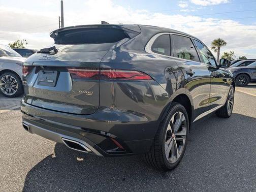 Carpathian Gray 2021 Jaguar F-PACE R-Dynamic S P400 AWD Automatic