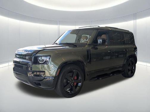 Woolstone Green Metallic 2026 Land Rover Defender P400 X