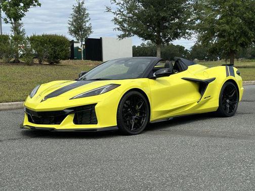 Accelerate Yellow Metallic 2024 Chevrolet Corvette Z06