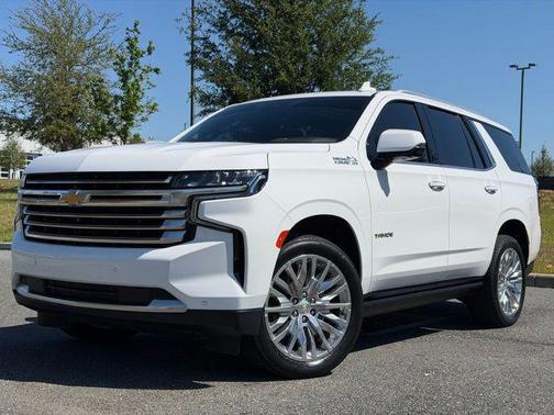 Summit White 2023 Chevrolet Tahoe 4WD High Country