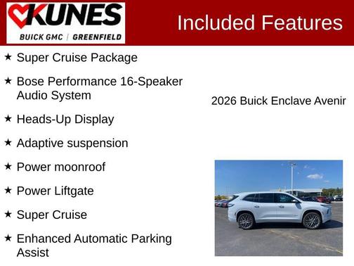 2026 Buick Enclave Avenir
