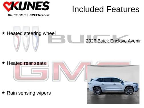 iridescent white tricoat 2026 Buick Enclave Avenir