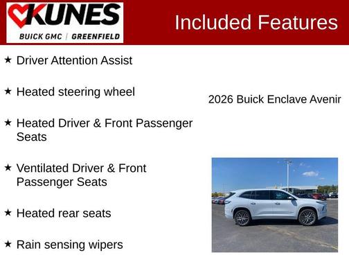 2026 Buick Enclave Avenir