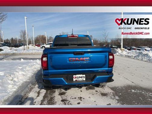 Dynamic Blue Metallic 2023 GMC Canyon AT4