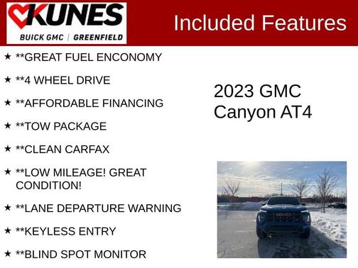 2023 GMC Canyon AT4