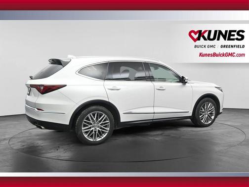 Platinum White Pearl 2023 Acura MDX Advance Package