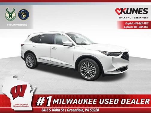 Platinum White Pearl 2023 Acura MDX Advance Package