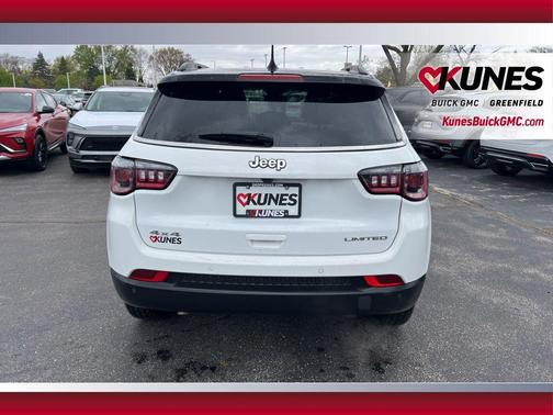 Bright White Clearcoat 2025 Jeep Compass Limited