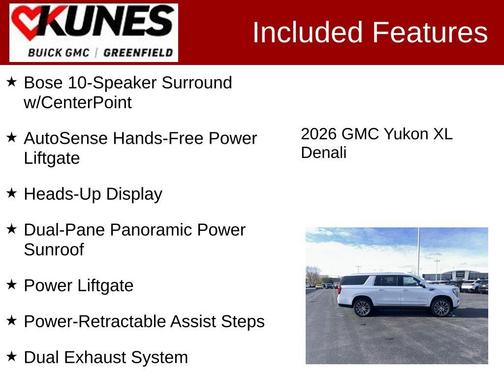 2026 GMC Yukon XL Denali