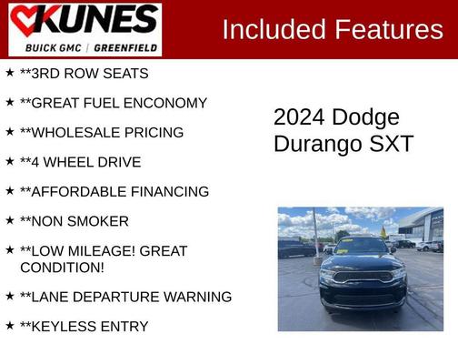2024 Dodge Durango SXT AWD