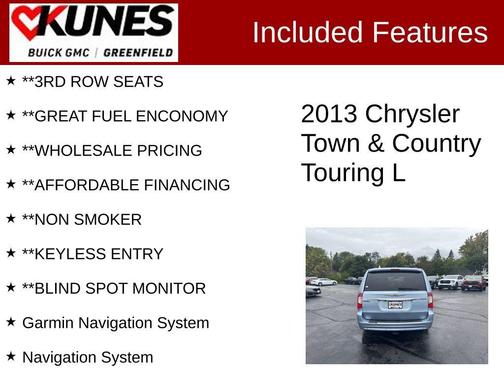 2013 Chrysler Town & Country Touring-L
