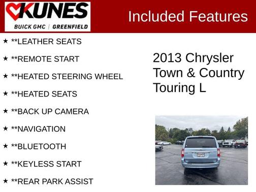 2013 Chrysler Town & Country Touring-L
