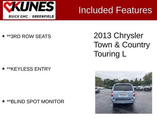 2013 Chrysler Town & Country Touring-L