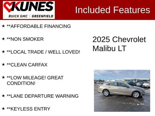 2025 Chevrolet Malibu FWD 1LT