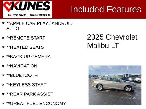 2025 Chevrolet Malibu FWD 1LT