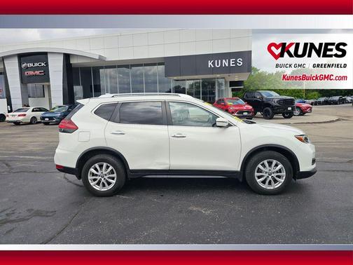 Glacier White 2020 Nissan Rogue SV