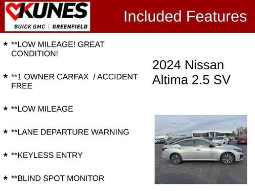 2024 Nissan Altima 2.5 SV