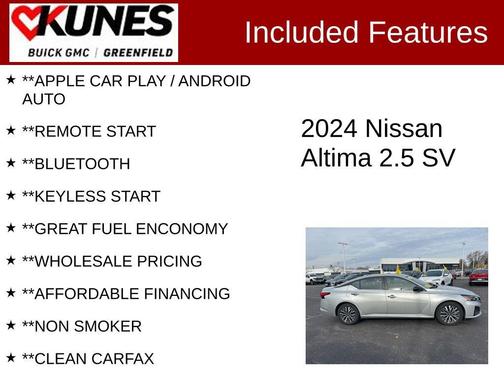 2024 Nissan Altima 2.5 SV