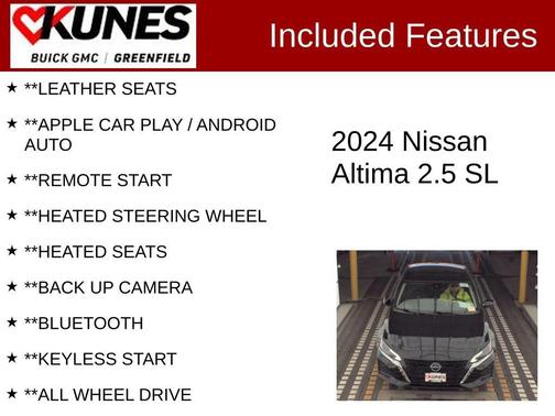 Super Black 2024 Nissan Altima 2.5 SL