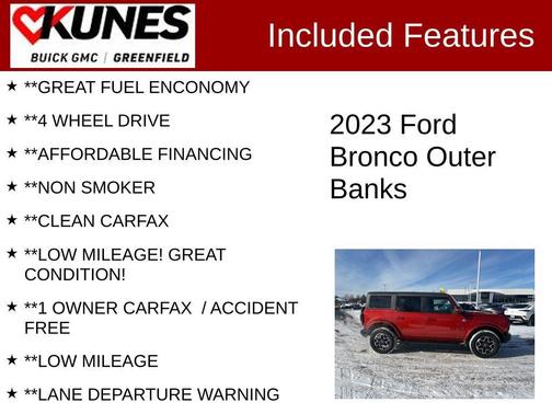 2023 Ford Bronco Outer Banks