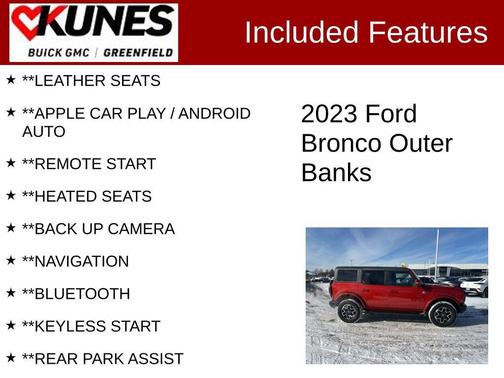 2023 Ford Bronco Outer Banks