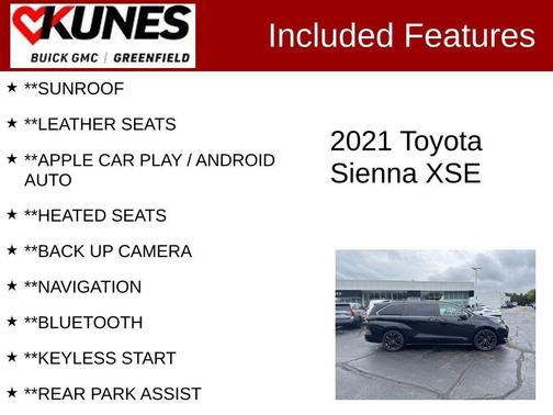2021 Toyota Sienna XSE 7 Passenger