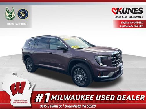 Crystal Metallic 2025 GMC Acadia AWD Elevation
