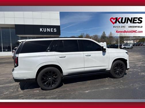 Crystal White Tricoat 2021 Cadillac Escalade Sport