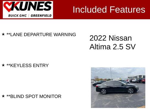 2022 Nissan Altima 2.5 SV