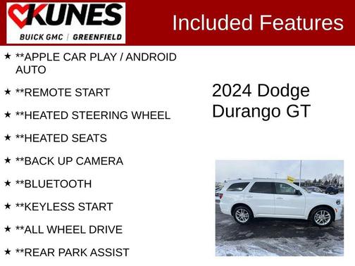 2024 Dodge Durango GT AWD